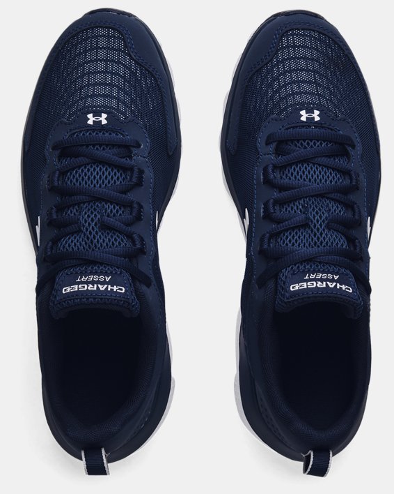 Men's UA Charged Assert 9 Running Shoes, Navy, pdpMainDesktop image number 2